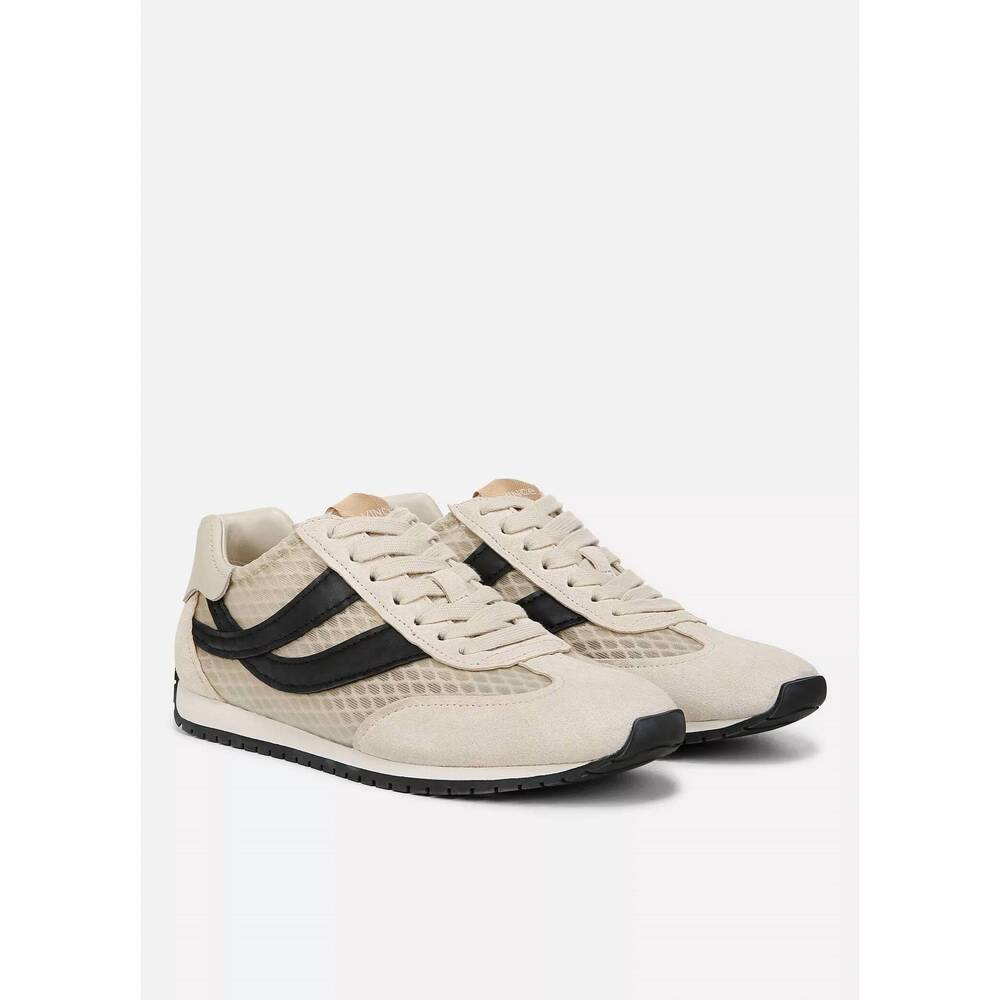 NEW VINCE women's oasis mesh sneaker in white